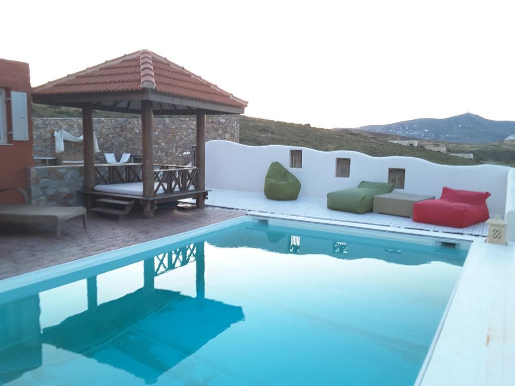 Villa Zen Dans Le Bleu Ermoupoli Exterior foto